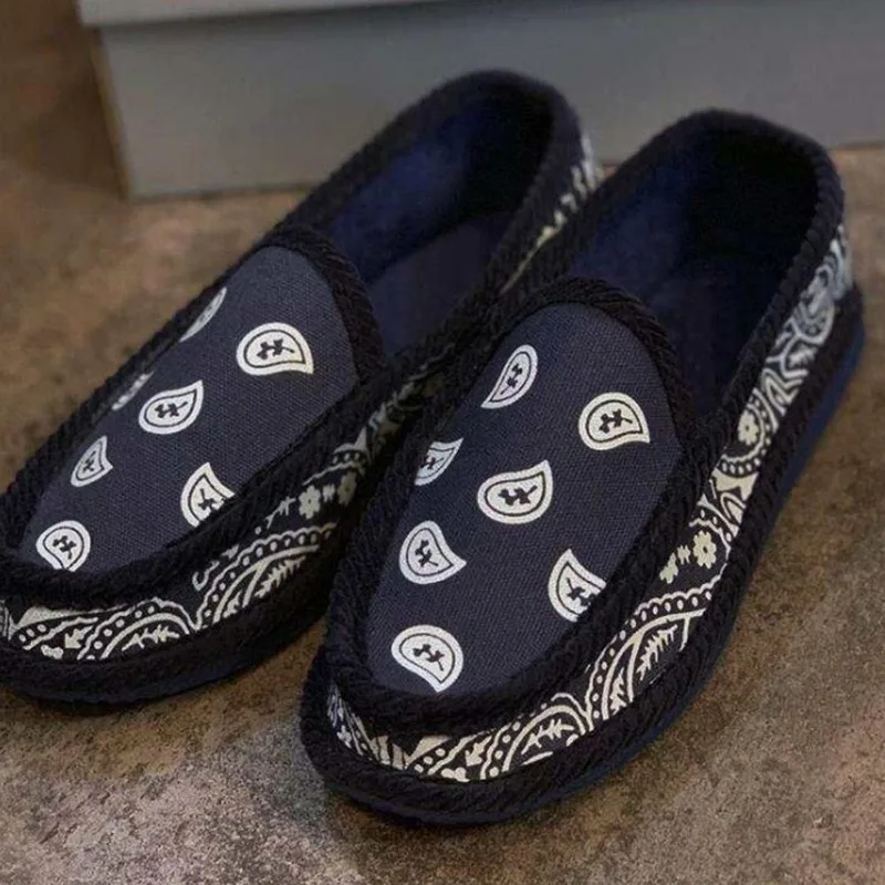 Hot Sale Womens Shoes 2021 New Large Size Printing Womens Round Toe Flat Shoes Fashion Allmatch Casual Shoes Women