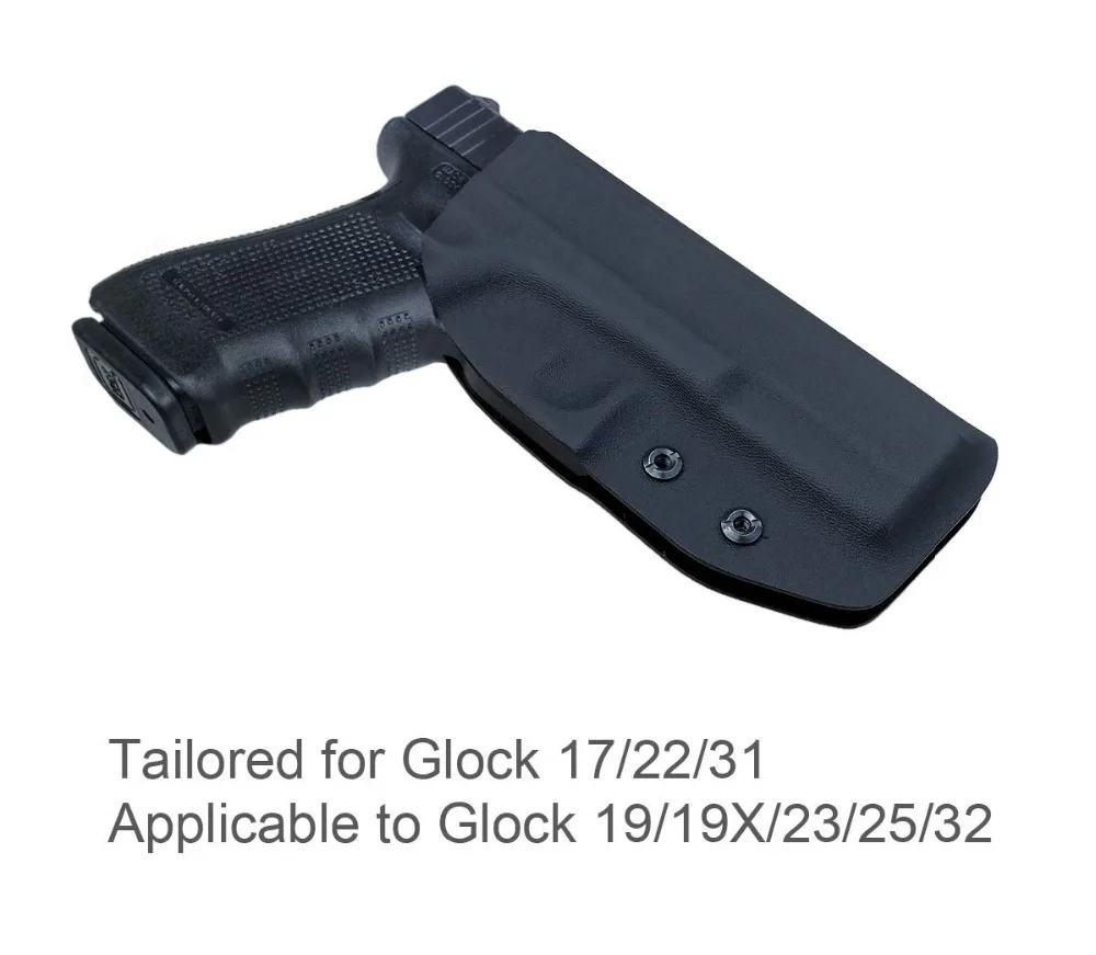 Coldre de Cinto de Pistola Personalizar o Texto do Lado de Fora B.b.f Make Coldre Kydex Personalizado se Encaixa: Glock 17 22 31 Arma Carry Case Bolsa Owb 6 Encaixa: glock 17 22 31 Arma Coldre