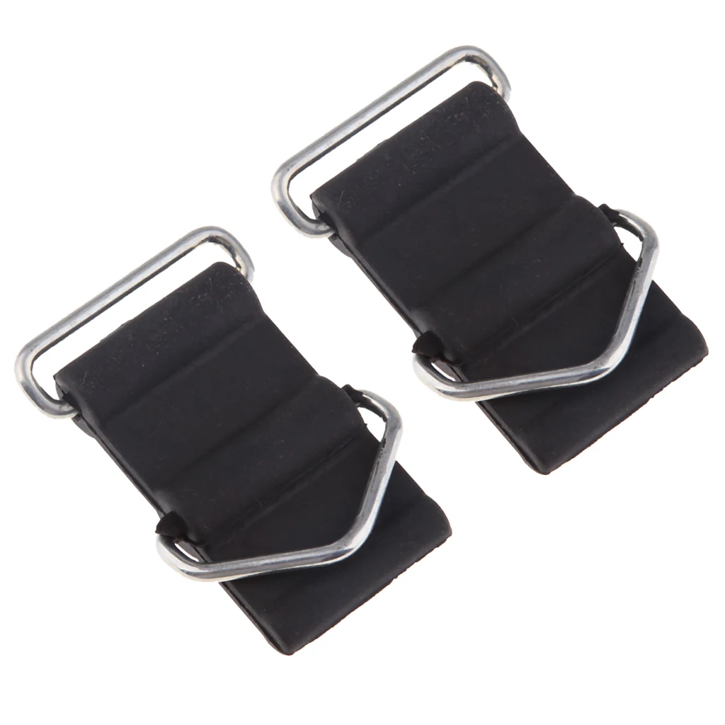 2Pcs Fuel Gas Tank Hold Down Fitting Band Strap for Yamaha PW50 Peewee50