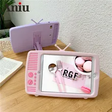 

Cute Retro TV Model Kickstand Tablet Case For iPad Air 2020 Pro 6 Mini 1 2 3 4 5 9.7 10.2 10.5 11 inch 2019 Pro Soft Cover Capa