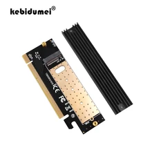 Kebidumei m.2 nvme ssd adaptador m2 para pcie 3.0 x16 controlador cartão m interface chave suporte pci express 3.0x4 2230-2280 tamanho