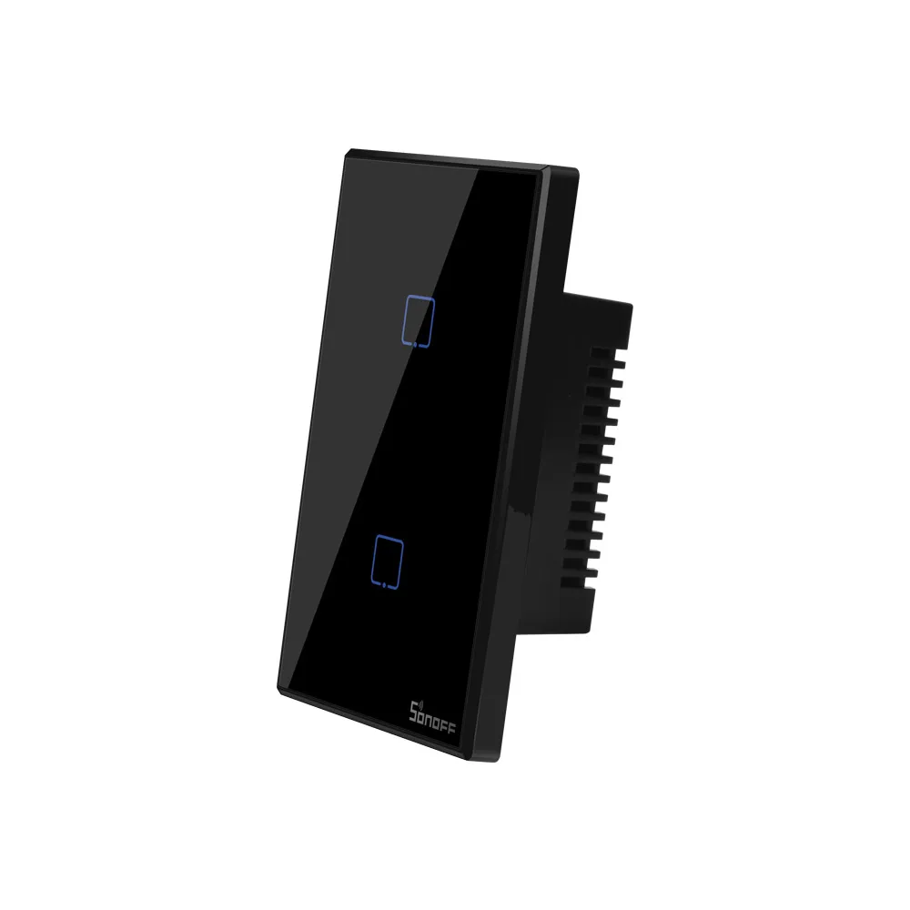 Interruptor de Casa Inteligente sem Fio Interruptor do Temporizador Funciona com Alexa Sonoff Eua 1 2 3 Gang wi fi Parede Toque Luz Via Ewelink App tx t0 t2 t3 - Image 6