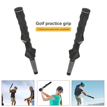 Golf Rubber Swing Trainer Training Grip Aids for Right Left Hand Golfer Practice Standard Teaching Aid
