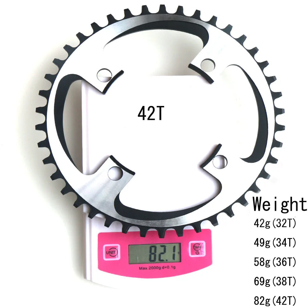 AL7075 104BCD MTB шатун для дорожного велосипеда 30T 32T 34T 36T 38T 40T 42T XT Звездочка узкая широкая велосипедная цепь круг шатунная пластина