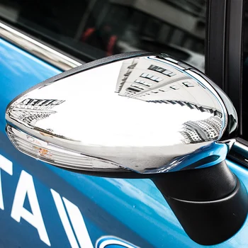 

Free Shipping For Ford Fiesta 2009 2010 2011 2012 2013 2014 2015 2016 Car Styling Chrome Side Wing Mirror Cover Trim