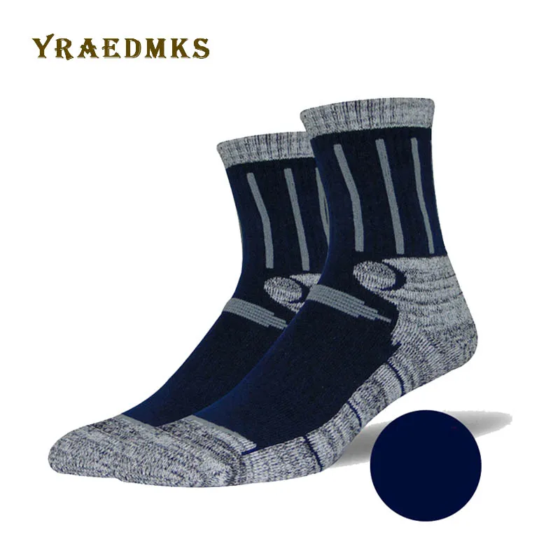 

Autumn and winter thick professional outdoor ski fishing sports terry towel socks long tube running function socks Sneakers Sock