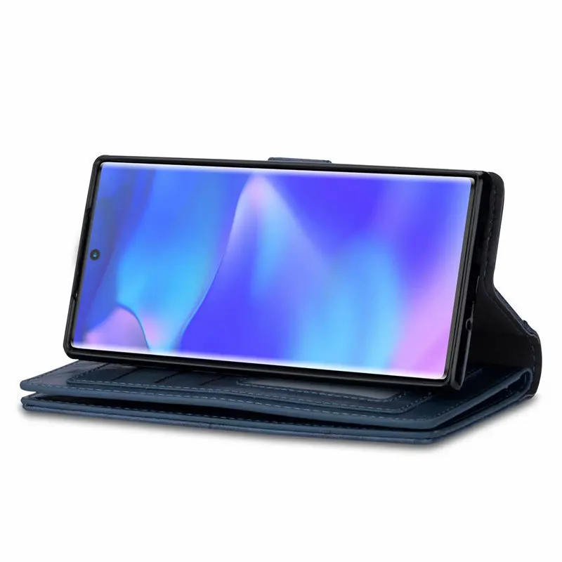 Винтажный кожаный чехол-кошелек для samsung Galaxy Note 10, 8, 9, S10, S8, S9 Plus, A50, A70, J3, J7, откидная крышка, задняя крышка для карт, Fundas