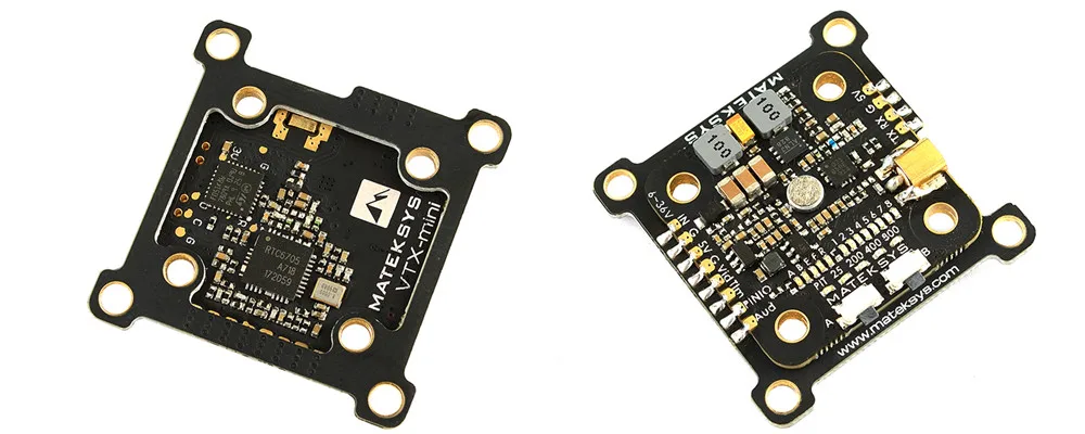 Matek System Mateksys VTX-MINI VTX мини 5,8G 40CH Pit/25/200/400/800 МВт FPV видео передатчик VTX для FPV гоночного дрона с дистанционным управлением