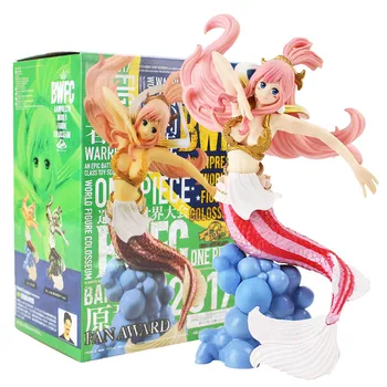 

20cm Anime One Piece BWFC Mermaid Princess Shiraoshi PVC Action Figure Collectible Model Toy Beautiful Figurine Fan Award Gift