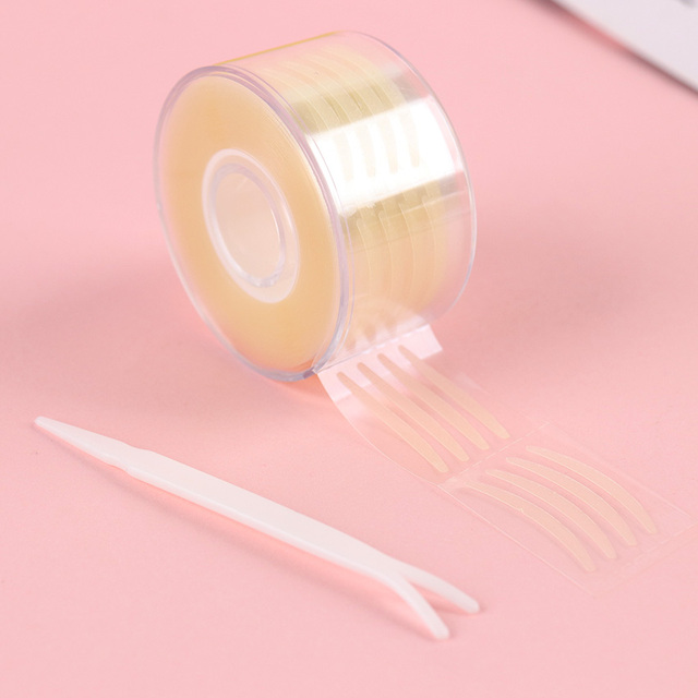 Makeup Clear Gray Beige Eyelid Stripe Big Eyes Invisible Double Fold Eyelid Shadow Tape Sticker Beauty Tool