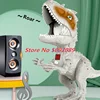 High Simulation Spray Battle Shooting Dinosaur Hungry Shooting Animal Air-powered Gun Soft Bullet Ball Scoring Game Auto  Score 5