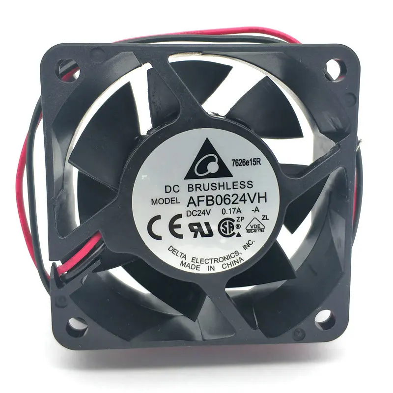 AFB0624VH 6025 24В 0.17A для охлаждающего вентилятора Delta 60*60*25 мм C6025H24BPLP