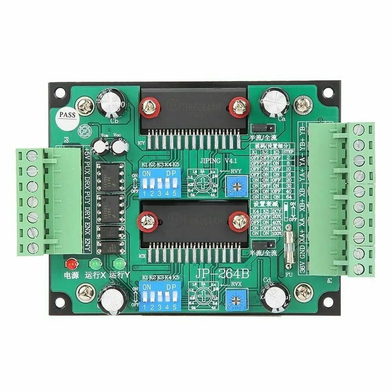 

THB6064AH JP-264B 2- 64 Ministep MACH3 Stepper DC 20V-36V Motor Driver 4A