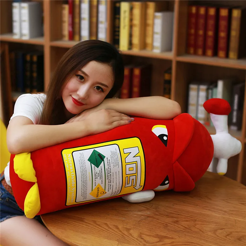 New Creative Plush Toys Fire Extinguisher Bottle Soft Pillow Cushion Gifts Car Decor Headrest Backrest Seat Neck Rest New Creative Plush Toys Fire Extinguisher Bottle Soft Pillow Cushion Gifts Car Decor Headrest Backrest Seat Neck Rest