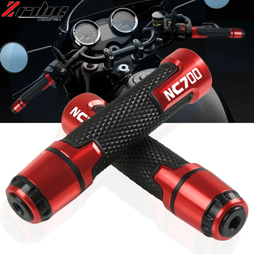 

22mm Motorcycle knobs Anti-Skid scooter Handle ends Grips Bar Hand Handlebar For Honda NC700 NC700S NC700X NC750 NC750X NC750S