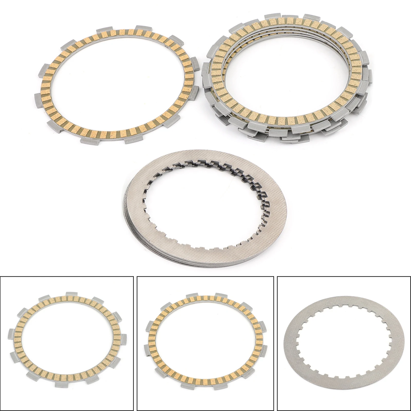 Kit Frizione Topteng In Acciaio E Piastre Di Attrito Per Suzuki Sp Dr 500 600 Ls 400 650 1981-2017 Accessori Moto