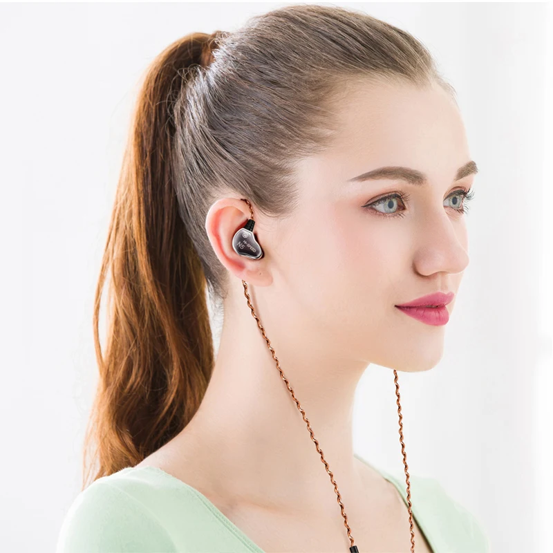L Bending Wired Headphones Sport Earphone Double Dynamic Earphones MP3 Headset Hifi Stereo Earbuds for iphone Sony Honor 9X