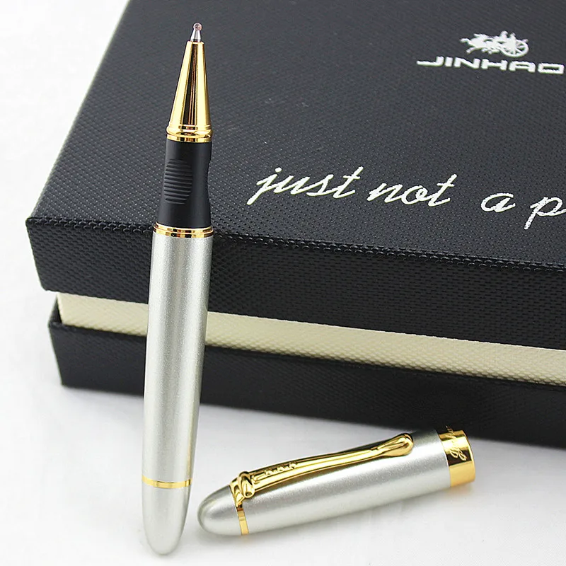 JINHAO X450 Красивая деловая Красная Средняя шариковая ручка, новая офисная деловая школьная Ручка для письма