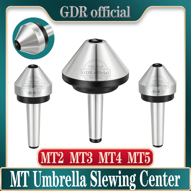 Mt2 Mt3 Mt4 Mt5 Mt5 Cono Morse Tapper Centro Testa A Fungo Centro Rotante A Ombrello Tornio Cnc Ad Alta Precisione Ditale Vivo