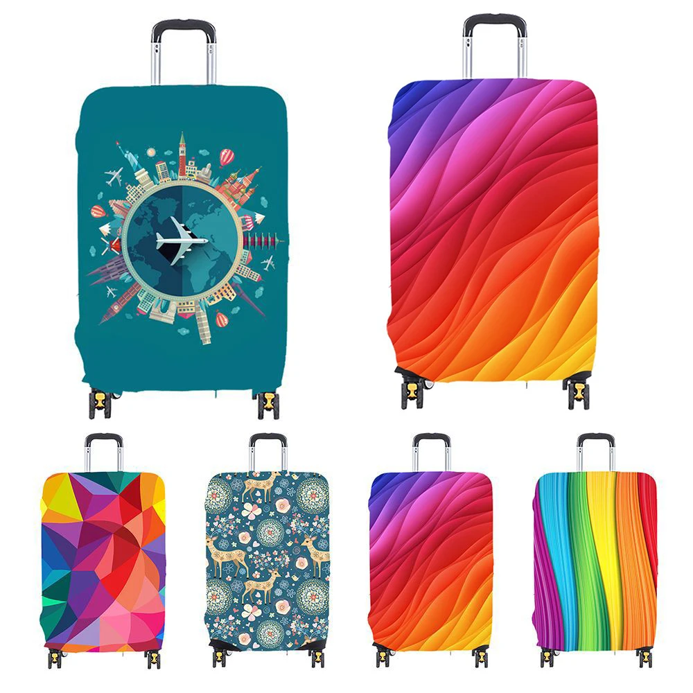 

18-32 inch Thickened elastic Luggage Cover Travel Accessories Dust-proof travel Cover Trolley case cover
