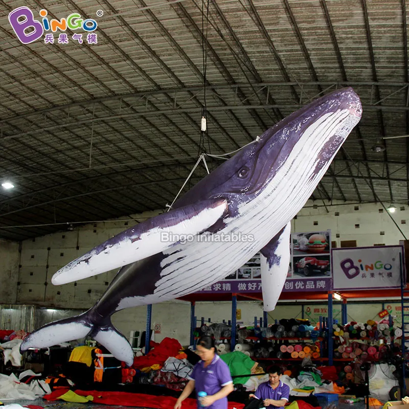 Factory Wholesale 3~12M Length Giant Inflatable Whale For Sale / 10 ft Inflatable Killer Whale Balloons - Toys 4