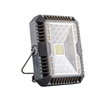 

Solar Floodlight Spotlight 3 Mode USB Rechargeable LED Working Outdoor Camping Hiking COB Tent Lantern Lamp Security Flood Light