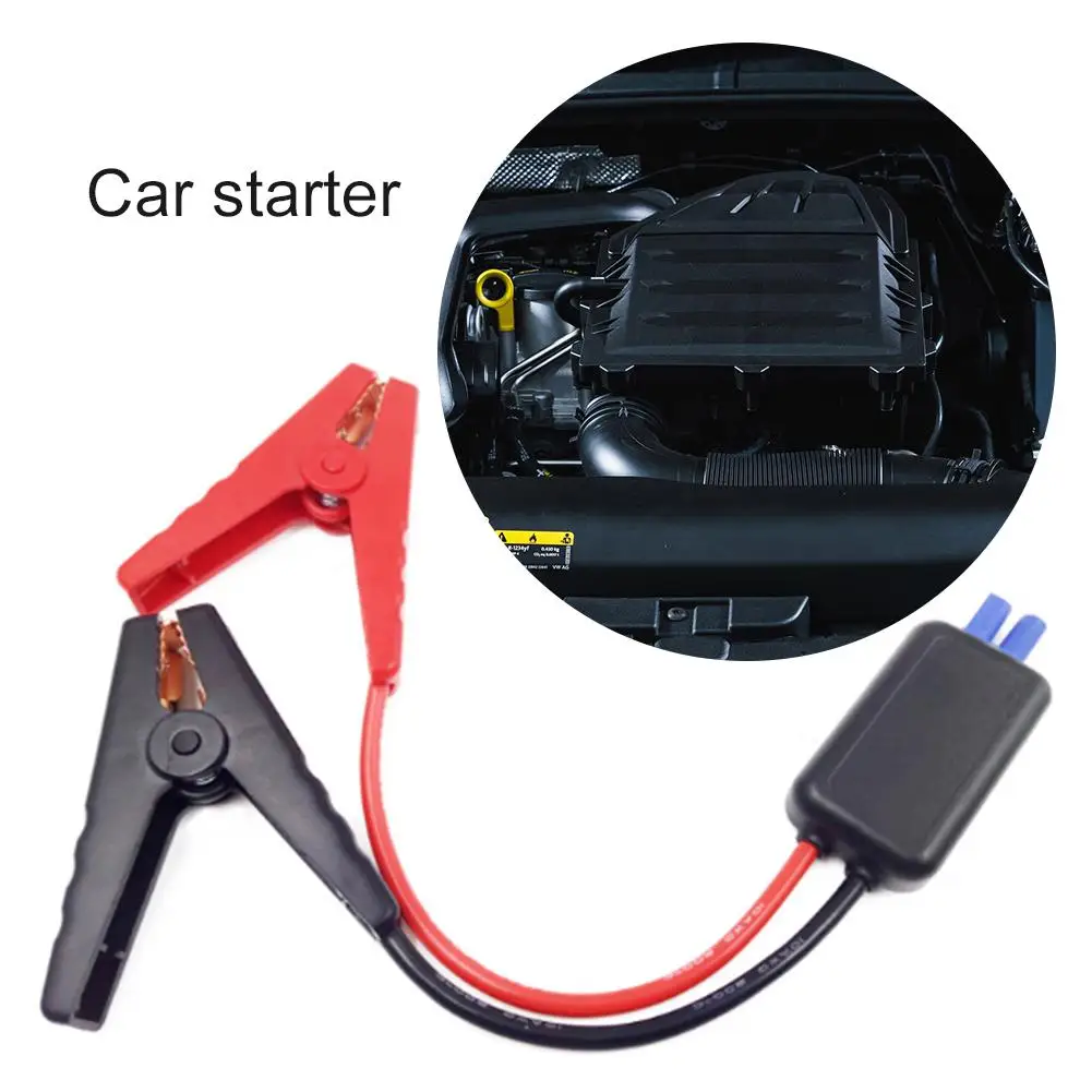 

Car Emergency Start Power Supply Multifunction Intelligent Connector Clip Diesel Car Battery Fire Line 600A