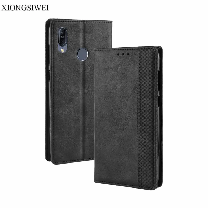 Чехол для Asus Zenfone Max M2 ZB633KL чехол X01AD флип телефона из искусственной кожи ZB ZB633 633