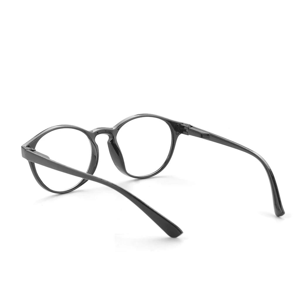Gudzws блокирующая увеличительная анти-синяя световая оправа, пластиковые очки для чтения в стиле ретро унисекс
