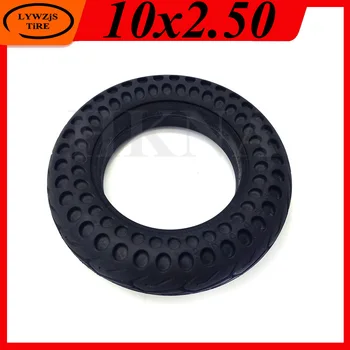 

High Quality10x2.50 Solid Tyre 10 Inch Double Honeycomb Solid Tire for Quick 3 ZERO 10X Inokim OX Folding Electric Scooter Parts