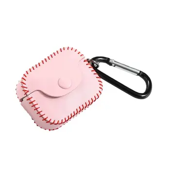 

Shockproof Leather Storage Bag Portable Carry Case Box for Airpods Pro Earphones R9UA