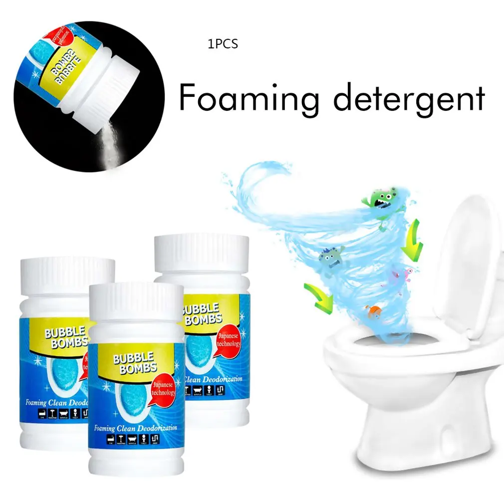 Magic Foam Cleaner Toilet Bowl Cleaner Boom Wash Powerful Toilet Cleaner Toilet Bubble Clearing Powder For Toilets