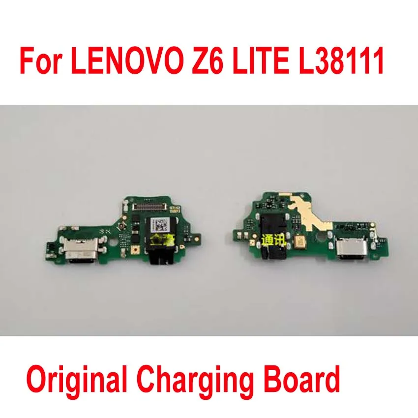 Лучший для LENOVO Z6 LITE L38111 usb зарядное устройство Порт док-коннектор; pcb; плата ленты гибкий кабель для телефона запчасти