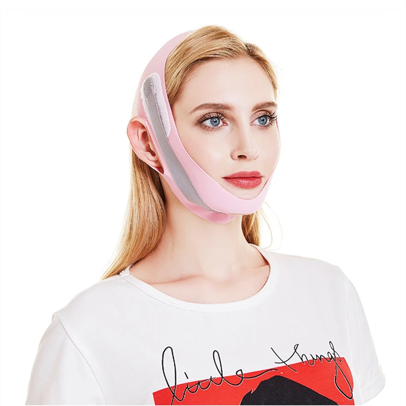 Reusable Face Slimming Strap Double Chin Reducer V Line Mask Tightening