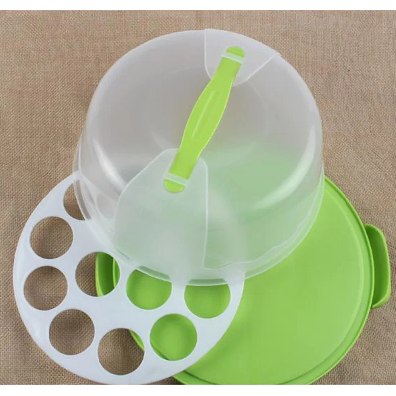 8 дюймовая коробка для хранения тортов подарков переносная на день рождения с