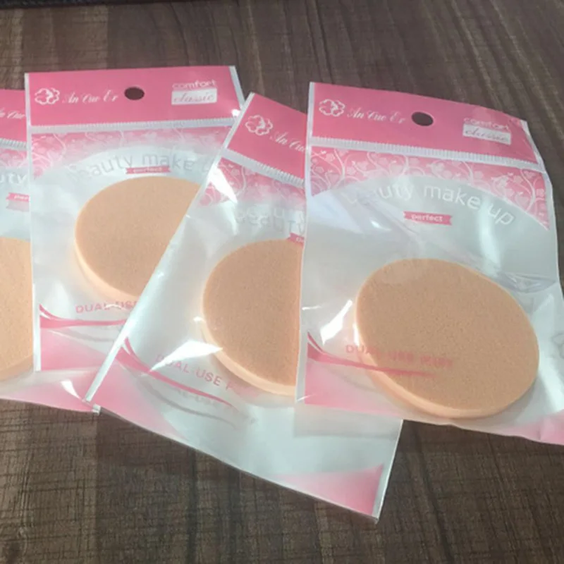 Studio Only Sponge Puff Circle Square Flesh Color Wet And Dry Dual Purpose Latex Material Refill Manufacturers Wholesale