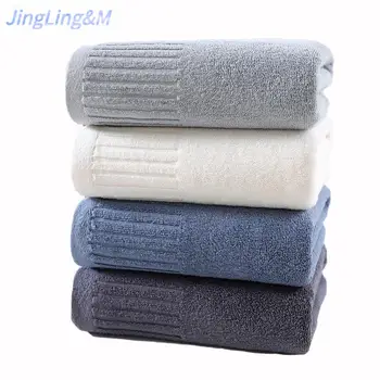 

Adult Bath Towel, Simple Stripes, Quick-Drying Absorbent, Pure Cotton, Large Unisex Bath Towelbath Towels for Adults70X140Cm