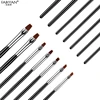 Painting Drawing Carving  7Pcs/setNail Art Manicure For UV Gel Polish Flat Design Tips DIY  Pen Brush Acrylic Tools Set 3