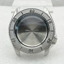 Zegarek części 42.3mm SKX007 ze stali nierdzewnej/SKX009 przypadku zegarka szafirowe nadaje się do NH35/36 mechanizm automatyczny