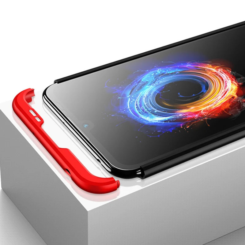 360 Защитный Передний+ задний стекло чехол huawei honor 7c aum-l41 7c pro Жесткий армированный чехол honor 8a 8 a case телефона чехлы на honor 7c pro чехол хонор 7с aum-l41 чехол хонор 8a хонор 8 а чехол хонор 7с про