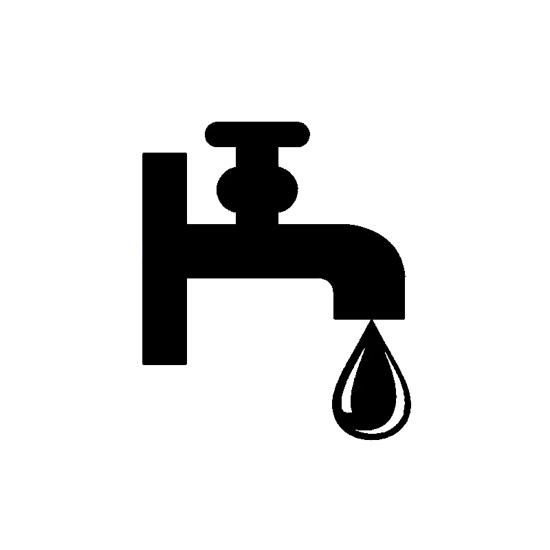 

CTCM high quality water heating faucet car decoration waterproof molding window accessories 12.7cm * 10.7cm sticker