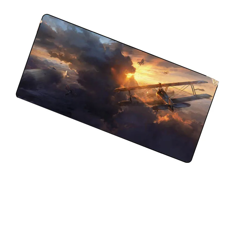 Battlefield 4 Plane Large Pad for Rubber Laptop Mouse Notbook Computer Creative Mat Gaming Mousepad For LOL | Компьютеры и офис