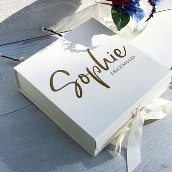

Personalised Wedding Gift Box Sticker Bridal Party Gift Personlised Gift Personalized Bridesmaid Gift Name Decals PW780