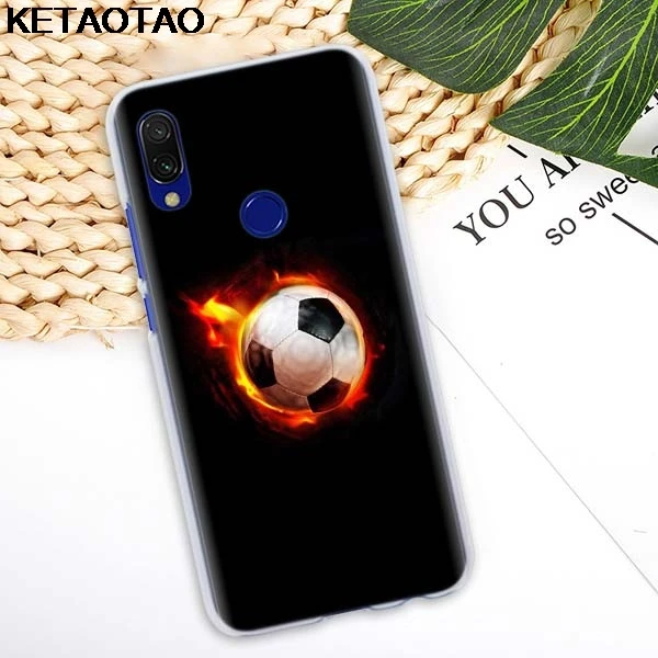 Чехол для телефона KETAOTAO с футбольным мячом s для iPhone 4S SE 5C 5S 6S 7 8 Plus X XS XR 11 Pro Чехол кристально чистый мягкий TPU чехол s - Цвет: Прозрачный