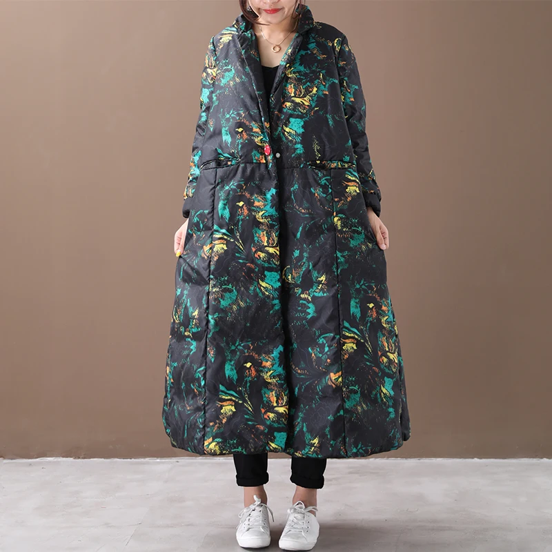 Женский пуховик с белым гусиным пухом корейское зимнее пальто оверсайз женское