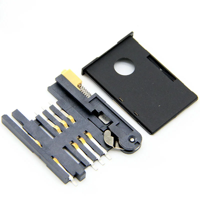 Molex 91228-3001 2,54 мм чип нажимной разъем sim-карты с пружиной