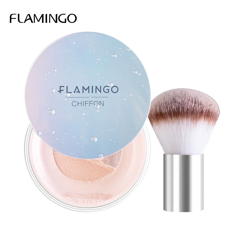 Фламинго бренд макияж для лица контроль порошка масло стойкое водостойкое и устойчивое к поту установка Профессиональная Косметика lmc1001
