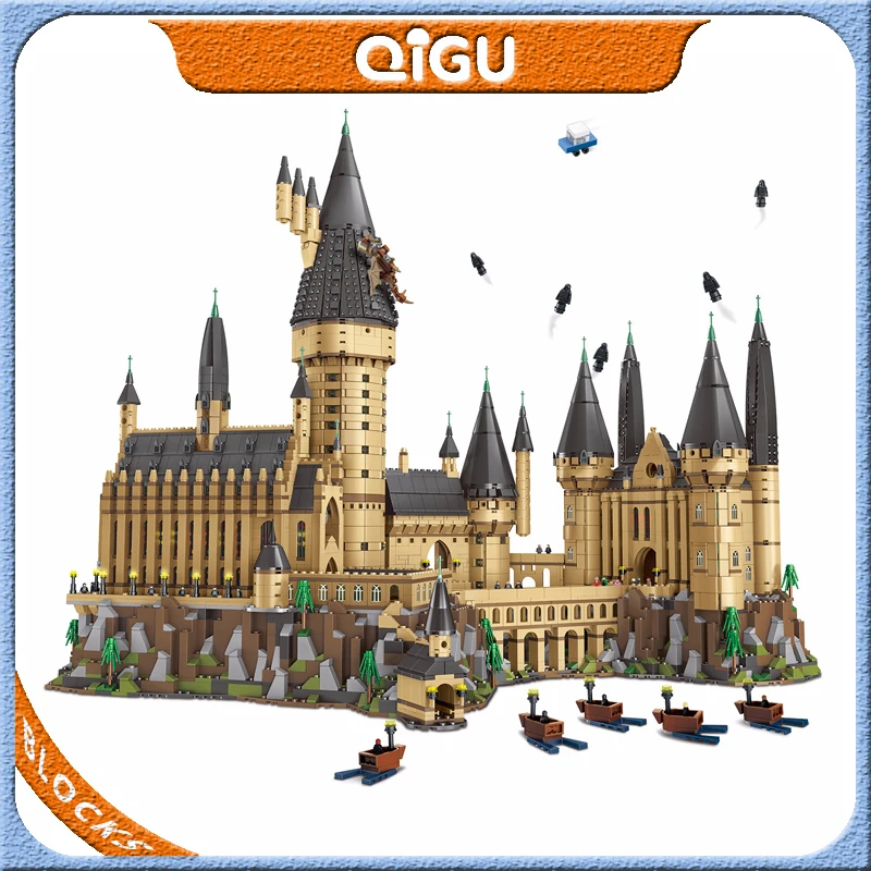 

6120pcs Compatible 71043 Magic Potter Movie Series Castle School Sets Model Building Blocks Bricks Toys for Children