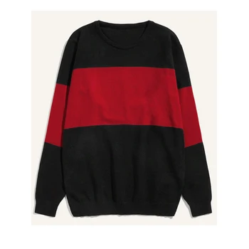 

Men's fashion autumn / winter sweater Casual Striped Men O-Neck Pullovers Knitted Male Long Sleeve Mens Sweaters Knitwear