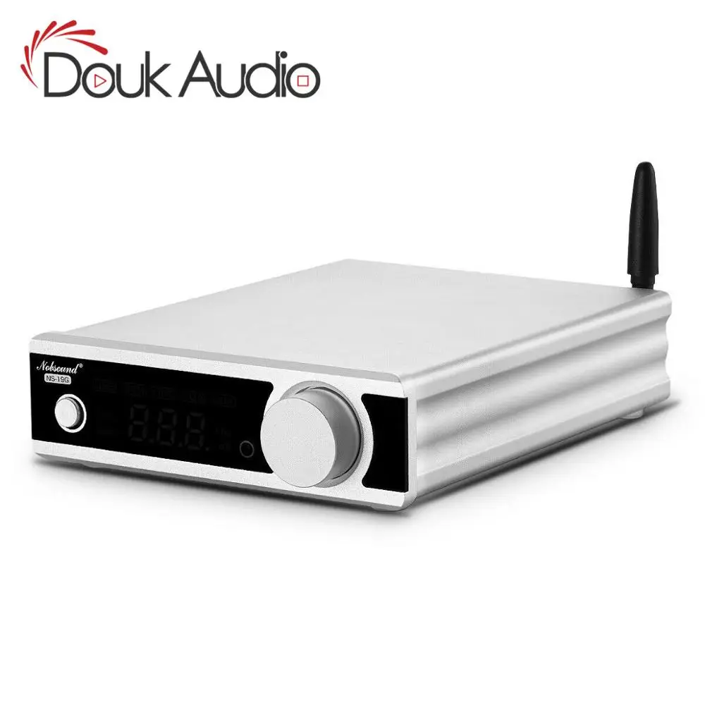 Douk аудио HiFi Bluetooth 5,0 Интегрированный усилитель мощности TDA7498E USB DAC стерео домашний аудио Усилитель ВЧ бас наушники усилитель NFC